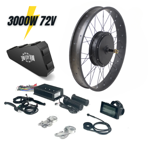 FAT E-Bike Kit 3000W 72V + Akku
