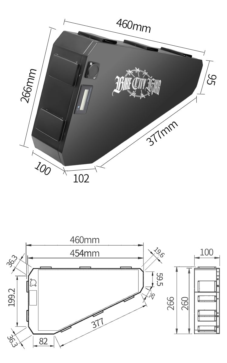 Kit 3000W 72V + Batterie