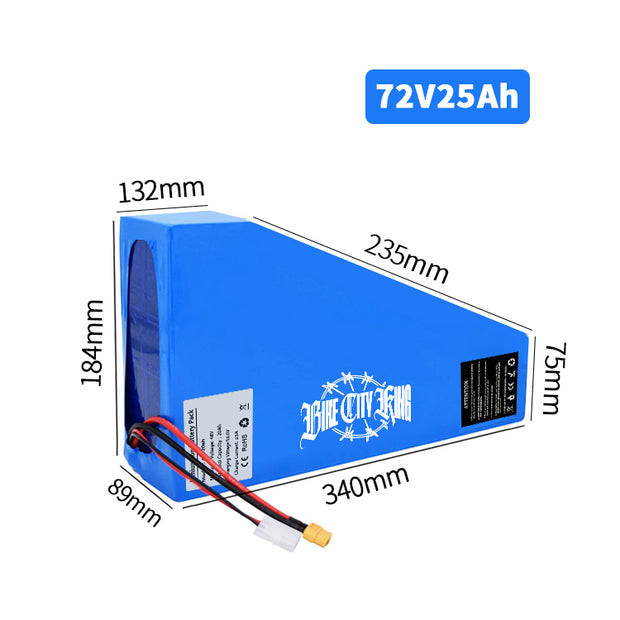 Batterie 72V 21Ah à 30Ah