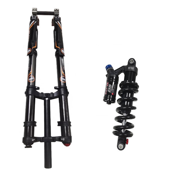 Kit Suspension Renforcée – Fourche Double T + Amortisseur Arrière