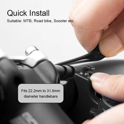 🔊 Sonnette Électrique USB Rechargeable pour Vélo – 4 Modes de Son – Guidon VTT, Route